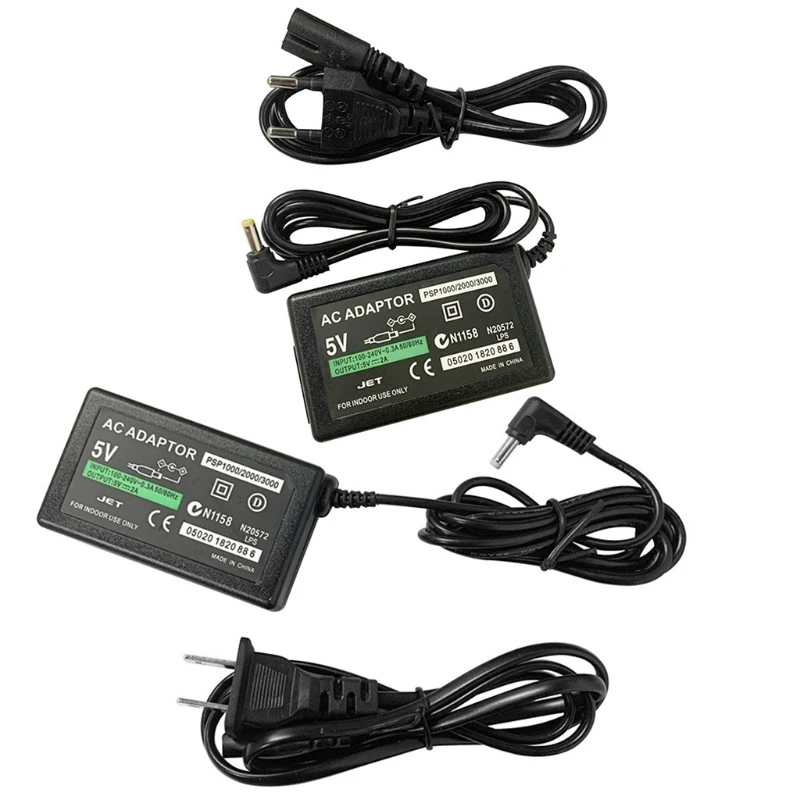 

Home Wall Charger Power Cable Charger AC Power Adapter Compatible with PSP 1000 / 2000 / 3000