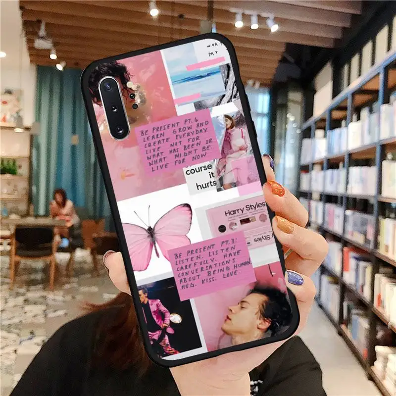 

Harry Styles Treat people with kindness Phone Case For Samsung galaxy S 7 8 9 10 20 edge A 6 10 20 30 50 51 70 note 10 plus