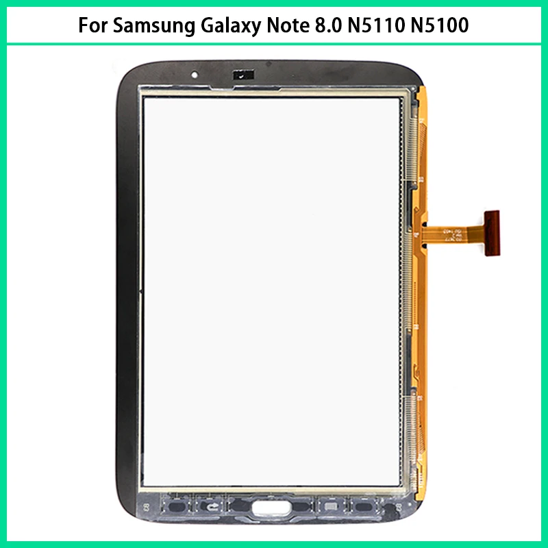 

New N5100 Touch Screen For Samsung Galaxy Note 8.0 N5110 GT-N5100 Touch Screen Panel Digitizer Sensor LCD Front Glass Replace
