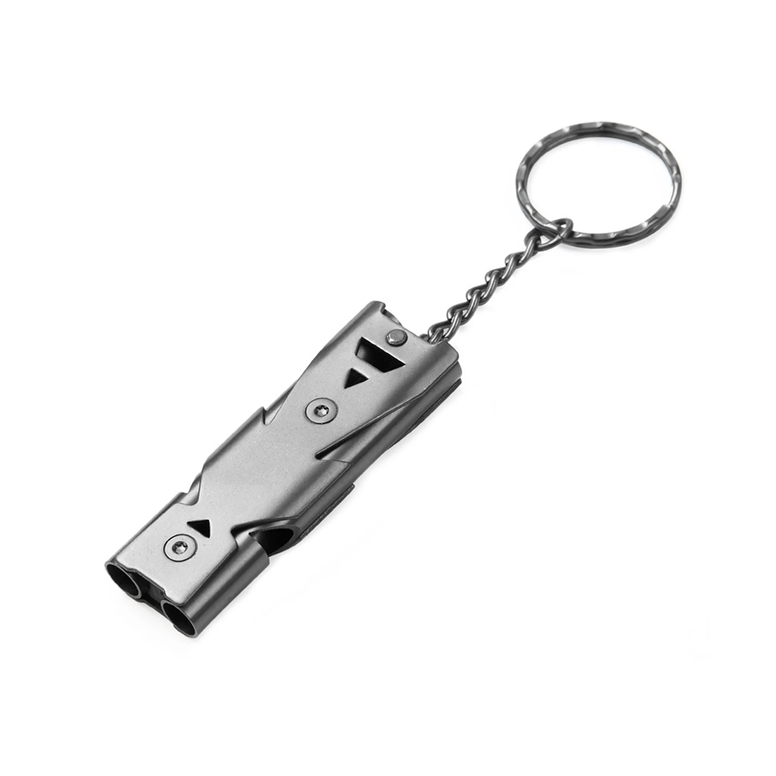 

Emergency Survival Whistle Keychain for Hiking Camping Outdoor Sports Tools EDC gear Double Channel Whistle 150 decibels