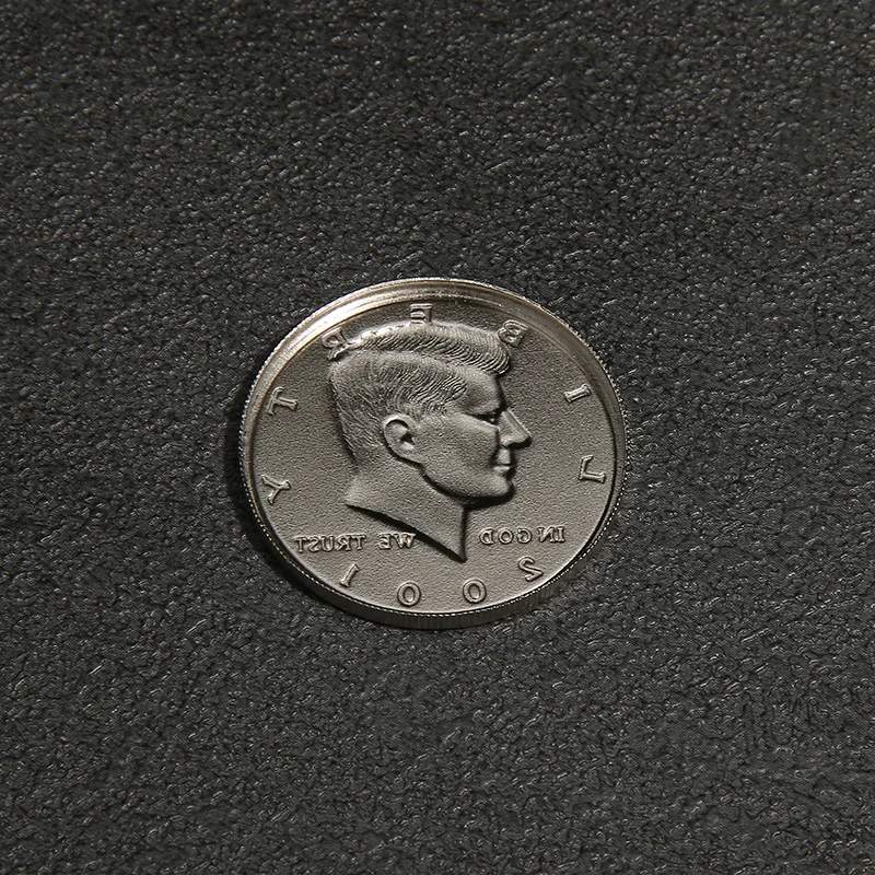 1PC Расширенная Оболочка Половинки Доллара (Голова) Фокусы Магии Появляющаяся Исчезающая Монета Магические Аксессуары Близкий План Проп Иллюзия B1021.