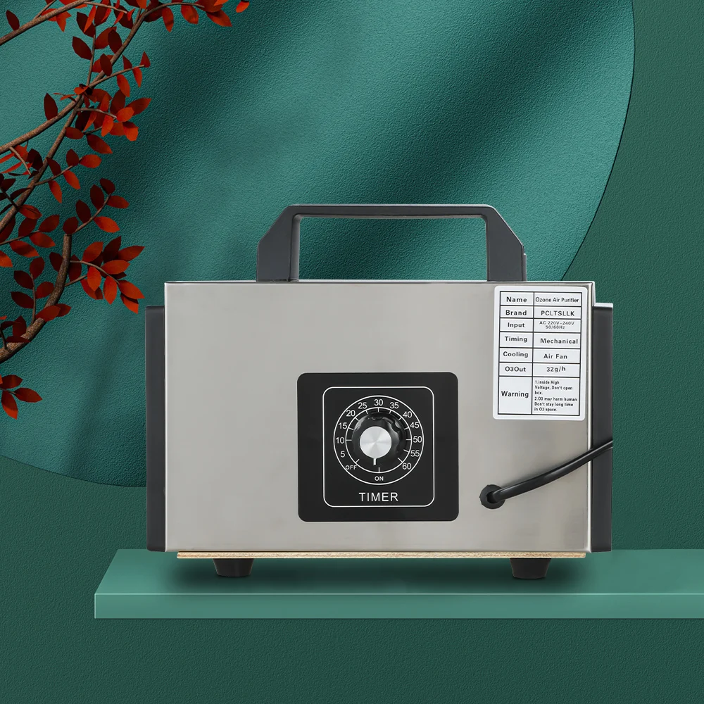 

PCLTSLLK Ozone Generator 32g10g O3 Ozono Generator Deodorant Disinfection Air Purifier cleaner Sterilization Equipment