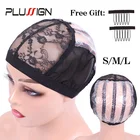 Plussign, Новое поступление, парик с шапочкой для изготовления париков, кружевной парик с лентой, размер sML, Набор для изготовления париков, толстые качественные инструменты для волос