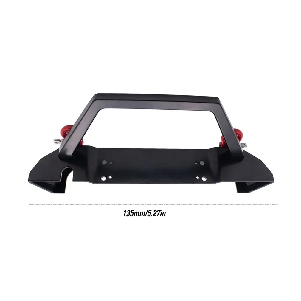 

KYX Racing CNC Alloy Front Bumper Anti-collision Upgrades Parts for 1/10 Axial scx10 TRX-4 RC Crawler Car Accessories