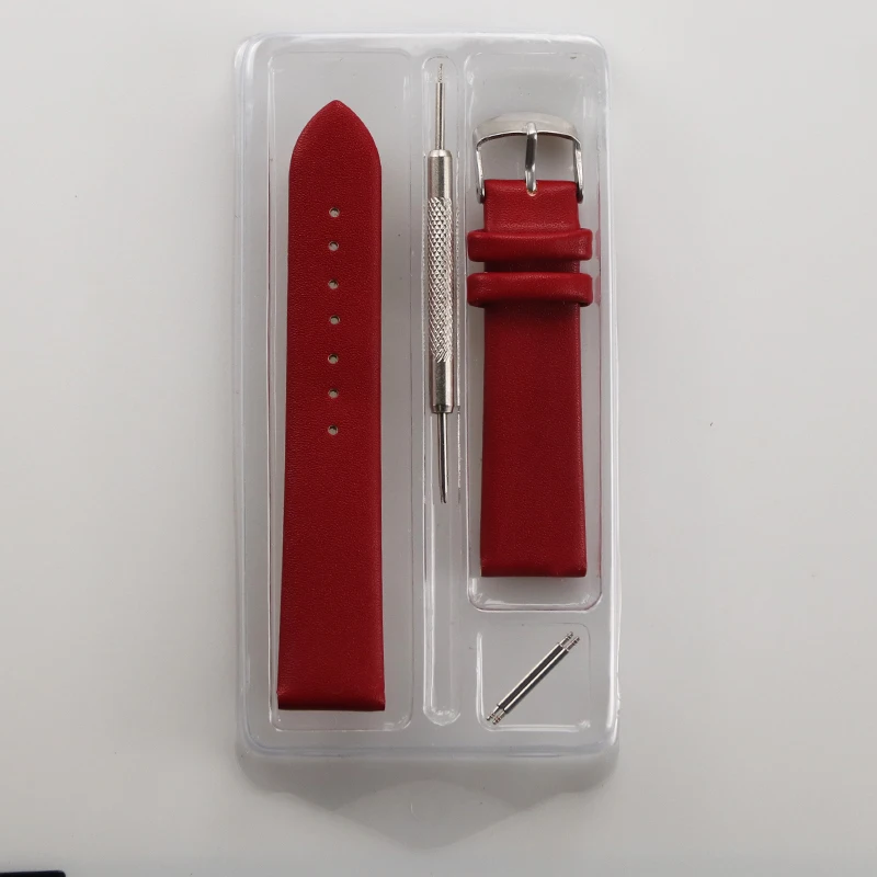 High Quality Genuine Leather Watch Strap 8mm 10mm 12mm 14mm 16mm 18mm 20mm 22mm 24mm Band Watchbands for DW Huawei Drop Shipping