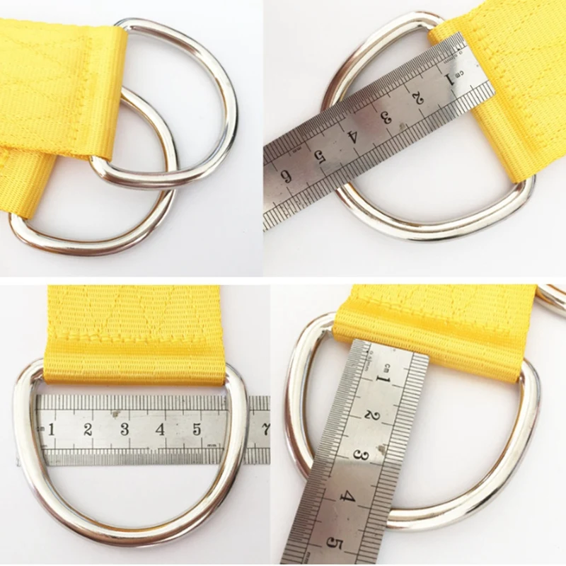 

Swing Fixed Installation Kit Multi-Specification Swing Belt Set Buckle Outdoor Swing Tool Set with 2 Carabiner