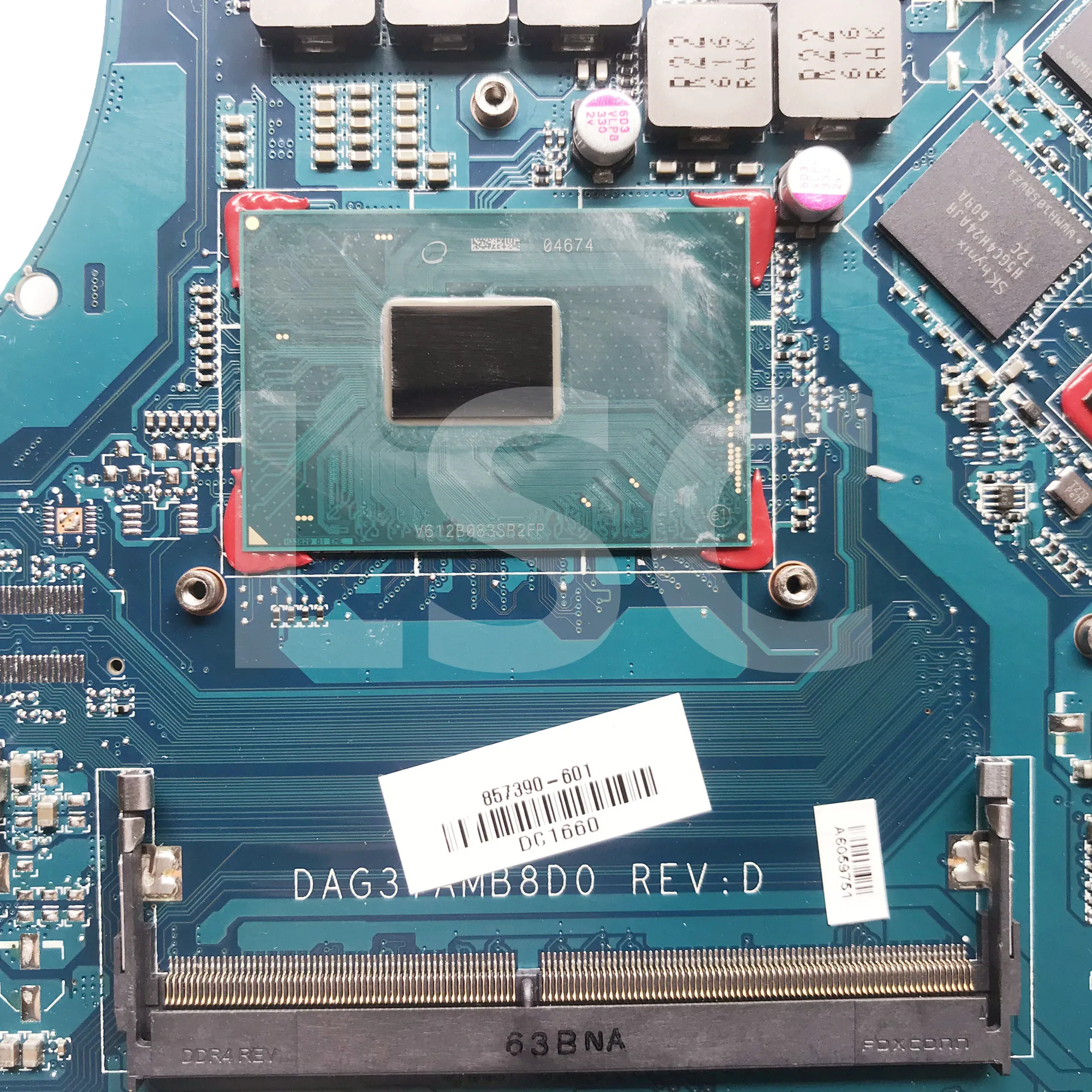 СОП для HP 17-AB 17T-AB Материнская плата ноутбука 857390-001 857390-601 I5-6300HQ Процессор GTX960M 2 Гб