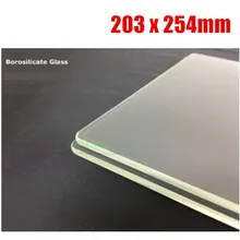 8x10 203x254mm Borosilicate Glass Bed DIY MakerGear M2/M3 3D Printer parts