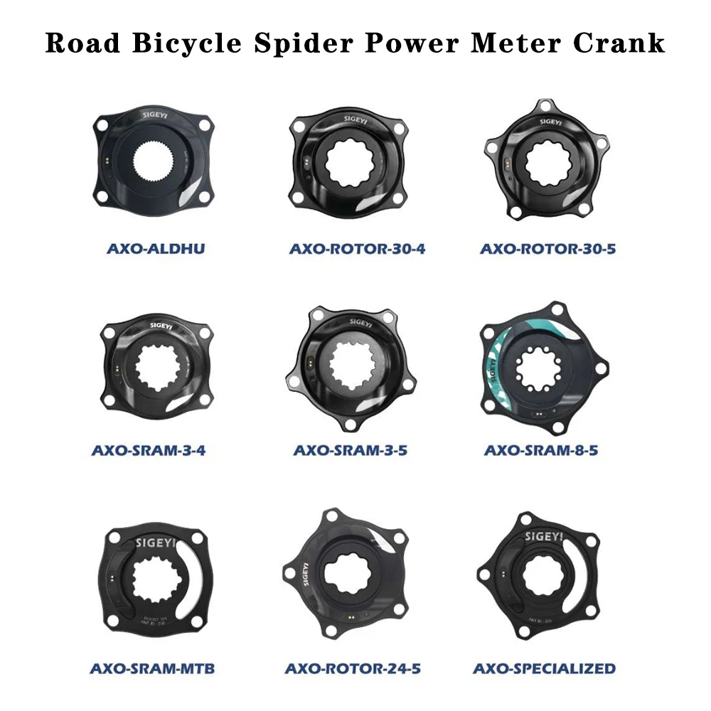 SIGEYI Road MTB Bike Powermeter manovella per bicicletta Spider Cadence guarnitura misuratore di potenza SRAM RED AXS Rotor