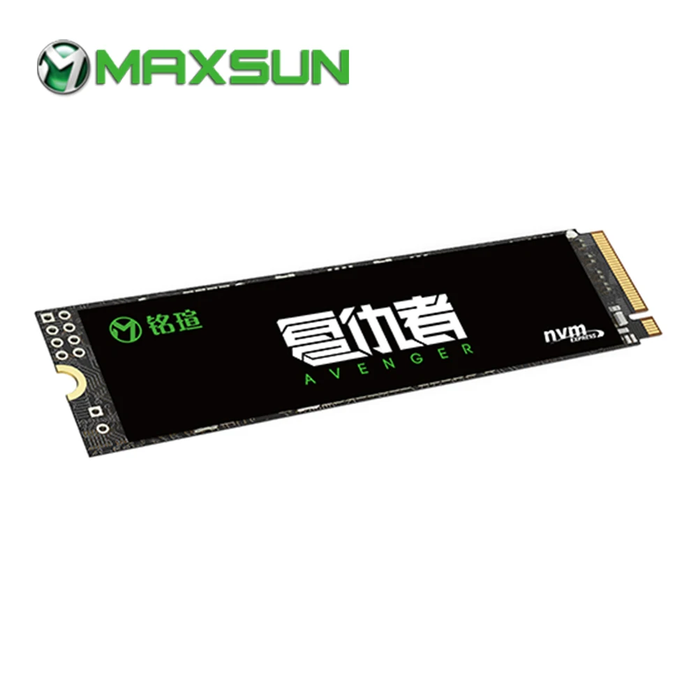 MAXSUN ssd M2 Мститель m.2 SSD M.2 2280 3D NAND Flash SMI 2263XT Внутренние твердотельные накопители для