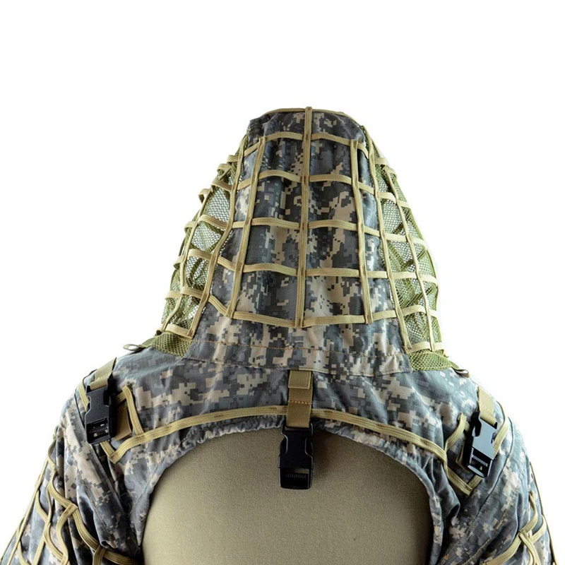 ГОРЯЧАЯ HG Sniper Ghillie Suit Foundation Ripstop камуфляж тактический Hood|Куртки для тренировок| |
