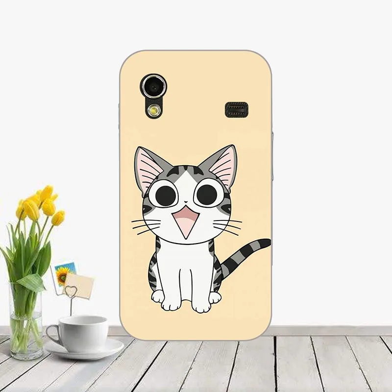 J47 Модный чехол с рисунком для samsung Galaxy Ace S5830i GT S5830 GT-S5830i чехол для телефона с изображением кота и пейзажем - Цвет: J47