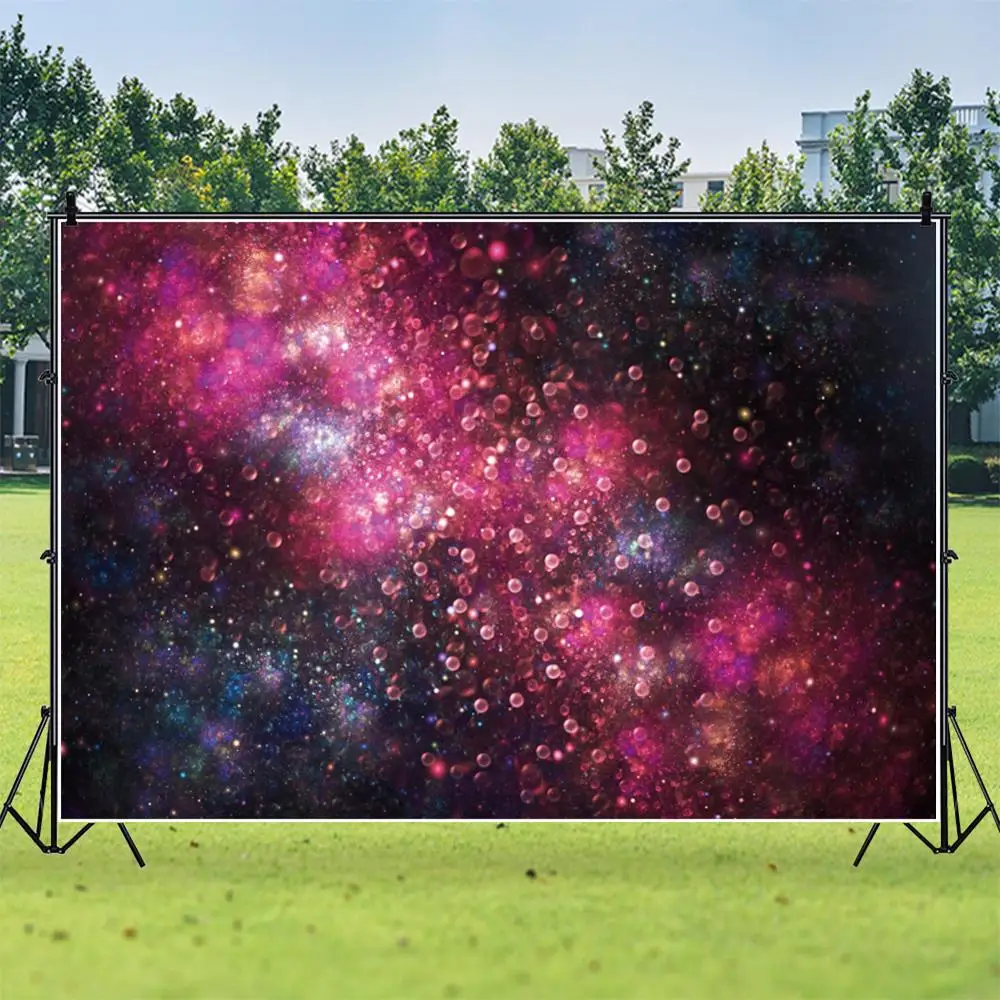 Yeele черная доска красные и фиолетовые пятна пузырьки Сказочный красивый фон