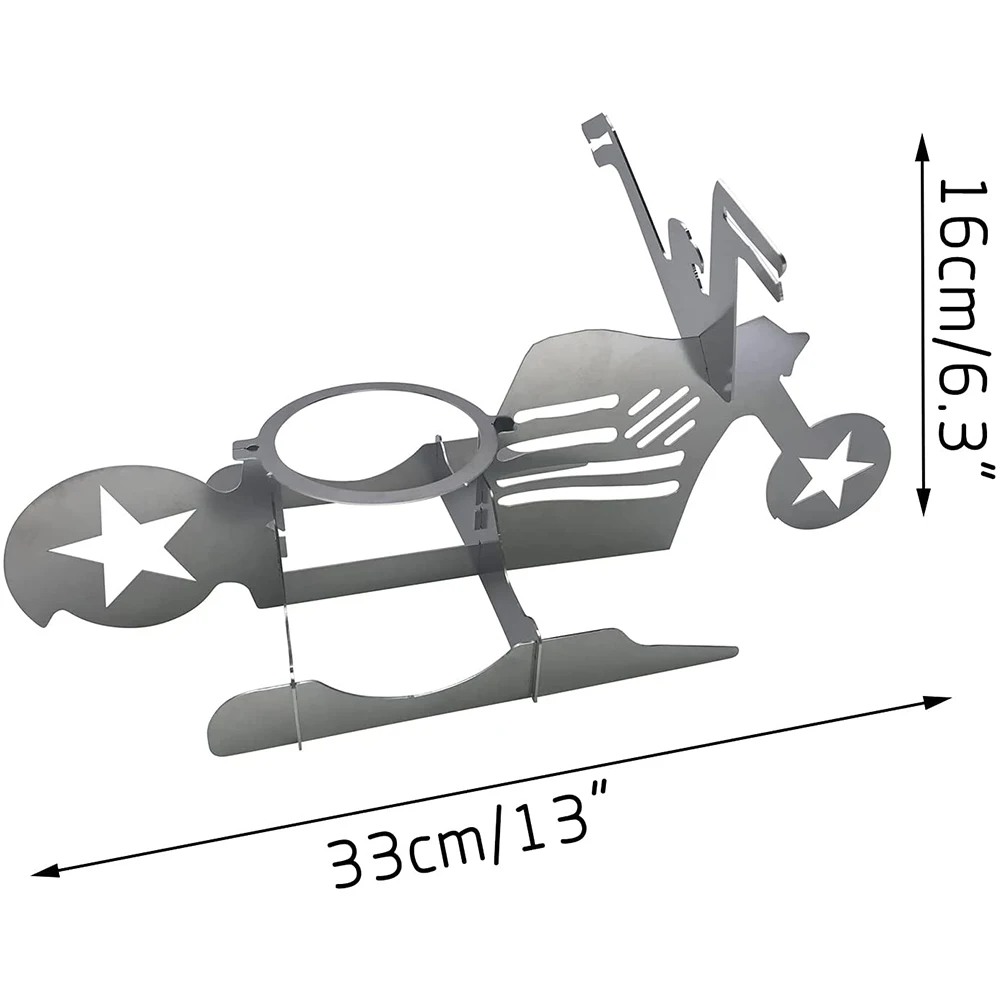 Портативная подставка для цыплят пивная американская из нержавеющей стали