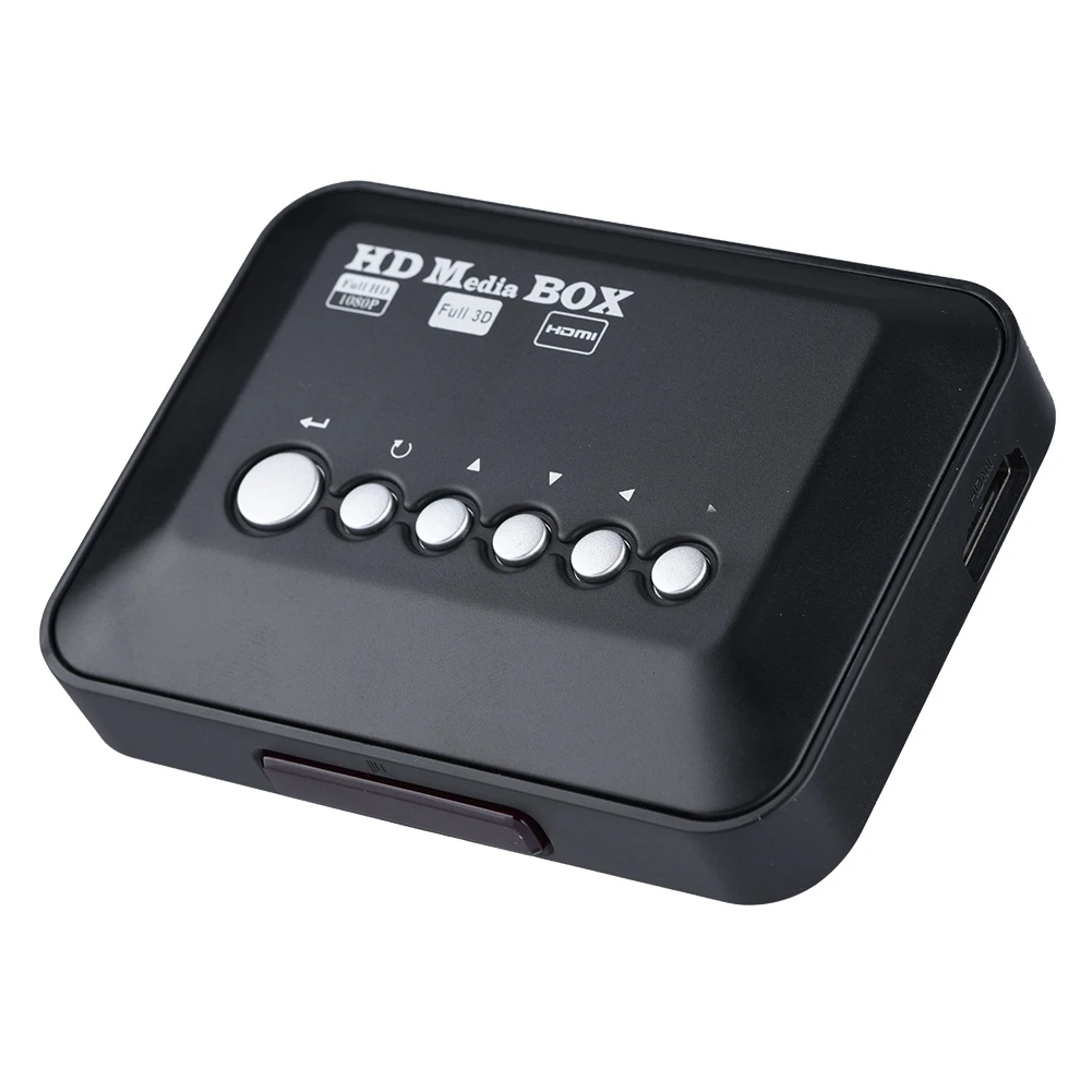 SOONHUA Set Top Box 1080P HD HDMI Audio Video Media Player Boxes With IR Remote Control And Power Adapter | Электроника