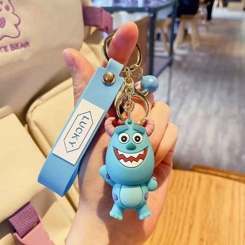 Брелок Disney Monsters Inc University Mike Wazowski милый мультяшный Стич экшн-фигурка с большими