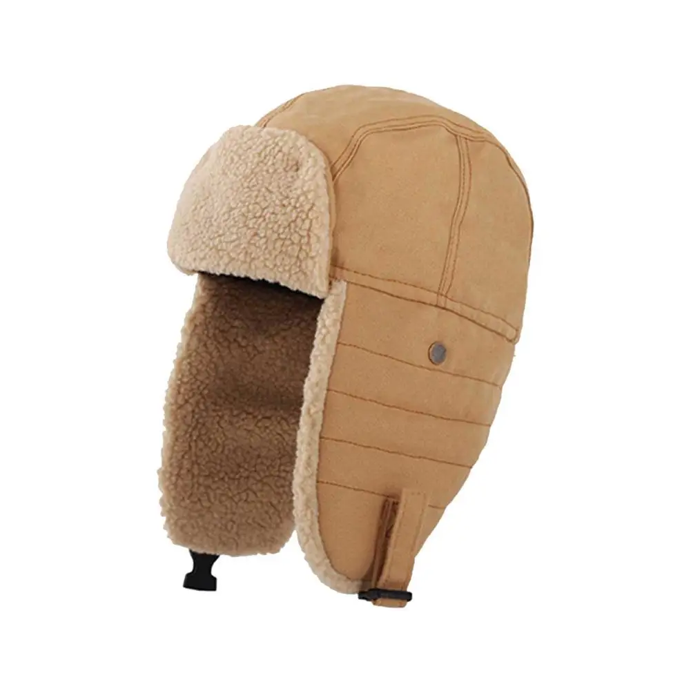 

Зимняя охотничья шапка, водонепроницаемая теплая зимняя шапка-Охотник с меховой подкладкой для мужчин и женщин