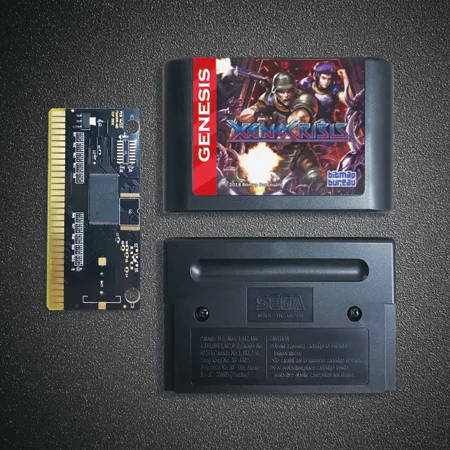 Xeno кризис XenoCrisis 16 бит MD карточная игра для Sega Megadrive игровой консоли