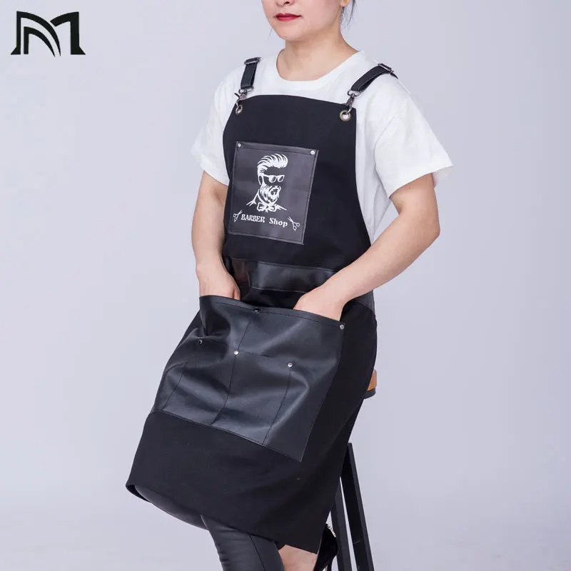 Salons Hairdressing Cape for Hair Cutting Apron Oxford Buga Barber Pocket Dyeing Hairdresser Antifouling Cloth | Красота и здоровье