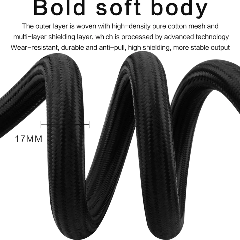 Обновленный сетевой шнур переменного тока кабель высококачественный штекер