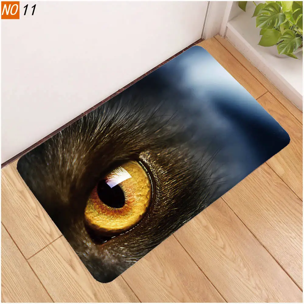 Противоскользящий коврик для ванной OIMG ковер напольный с 3D рисунком глаз