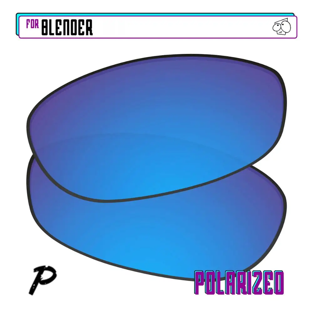 

Ezrelease поляризованные Сменные линзы для солнцезащитных очков Oakley Blender-Blue P