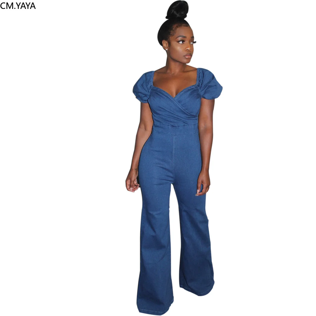 Осенние женские элегантные глубоким v образным вырезом с длинными рукавами и