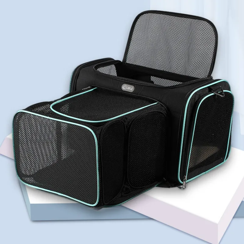 Переноска для собак и кошек портативная растягивающаяся сумка путешествий с