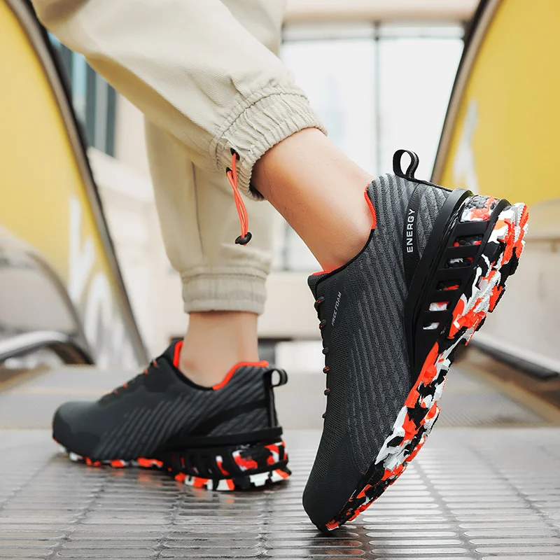 Xiaomi Mijia Men Hiking Shoes Male Casual Lightweight Breathable Sneakers Outdoor Trekking Jogging Walking Sneakers Tennis Shoes