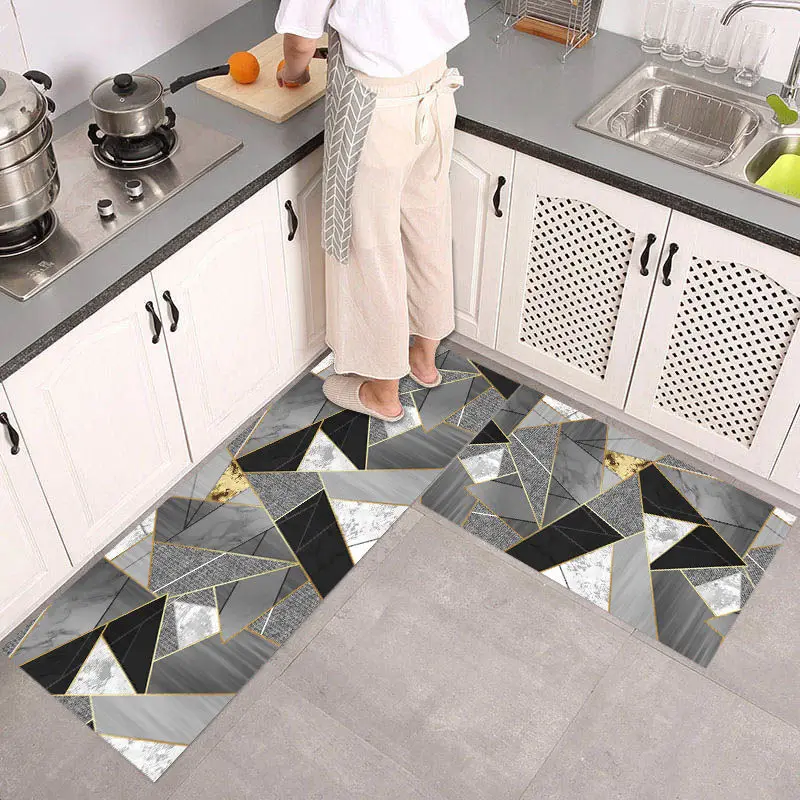 soft kitchen mat washable long anti slip bath toilet entrance doormat absorbent area rugs bedroom beside floor carpet dropship free global shipping