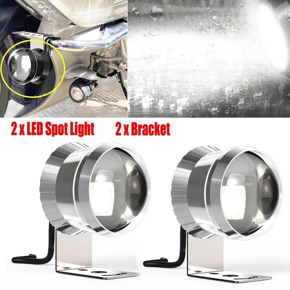 

12V-80V DC LED Spot Light 6000k~6500k Fog Driving LED Light Lights With Bracket