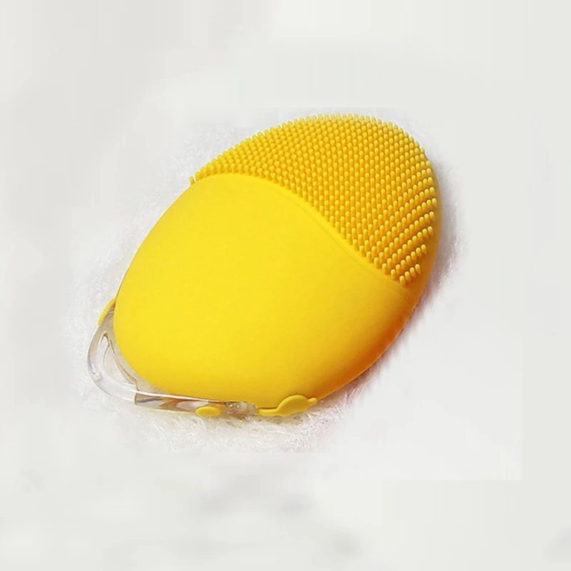 

Silicone Facial Brush Facial Vibration Massage Cleaner Rechargeable Face Exfoliator Brush