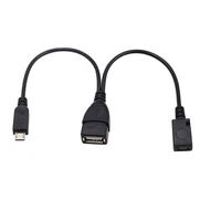 2 pack usb port terminal adapter otg cable for fire tv 3 or 2nd gen fire stick for media stick streaming device phone