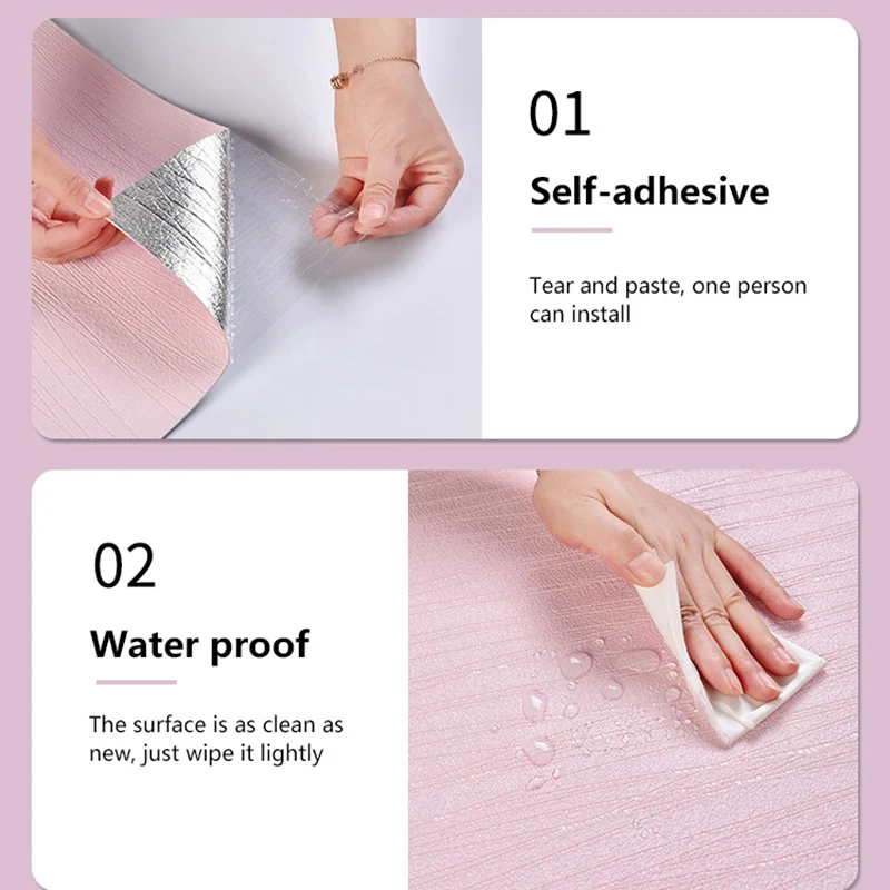 3D трехмерные самоклеящиеся теплоизоляционные обои водонепроницаемые