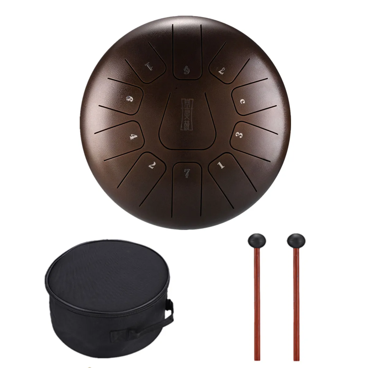 Стальной барабан 11 нот пенатонический масштаб Хэнк ручной для взрослых ударные