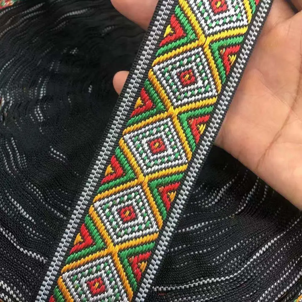 10 ярдов/партия женские жаккардовые занавески с геометрическим рисунком ширина 4 1