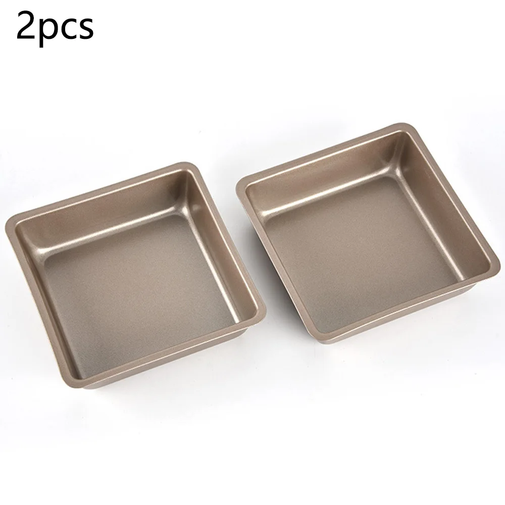 

Kitchen Cake mold 10.9*10.9cm Non-stick coatin Carbon steel Home Living