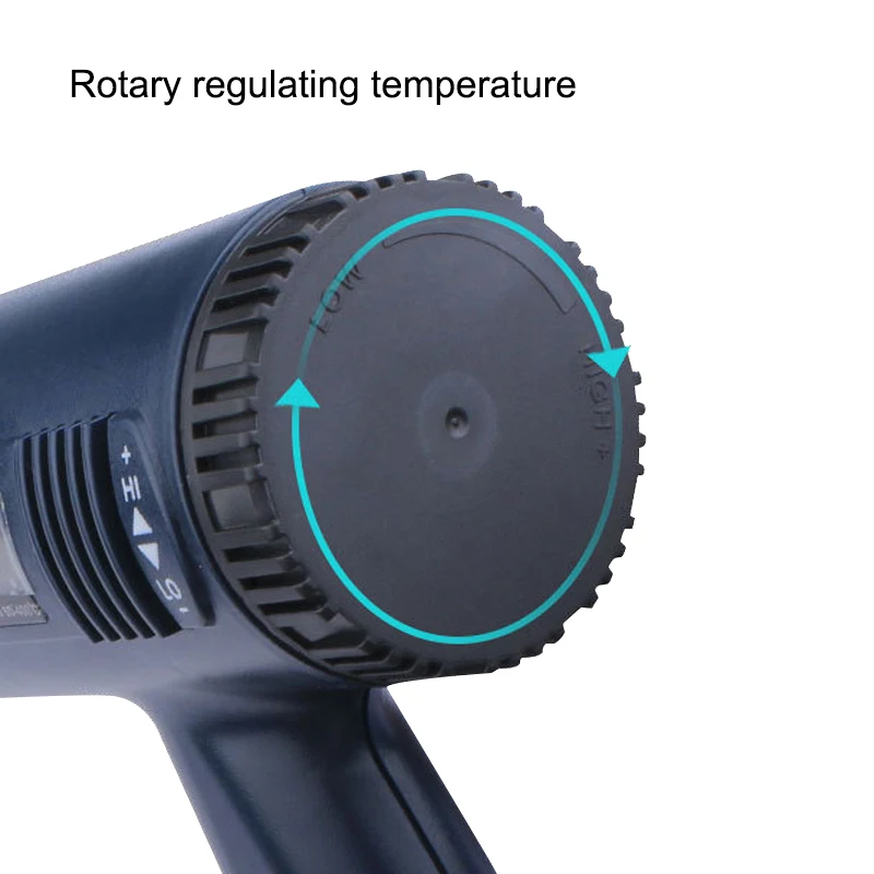 PRACMANU 2000W Электрический строительный фен электрический с двойным температурным