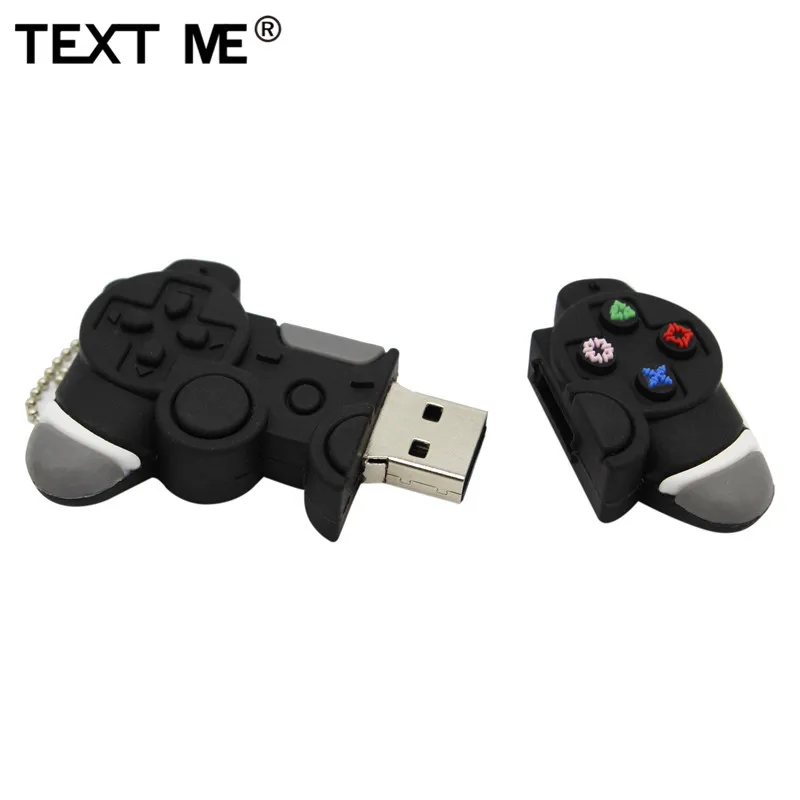 TEXT ME мультфильм электронный геймпад модель usb2.0 4 ГБ 8 ГБ 16 ГБ 32 ГБ 64 ГБ USB флеш-накопитель флешка