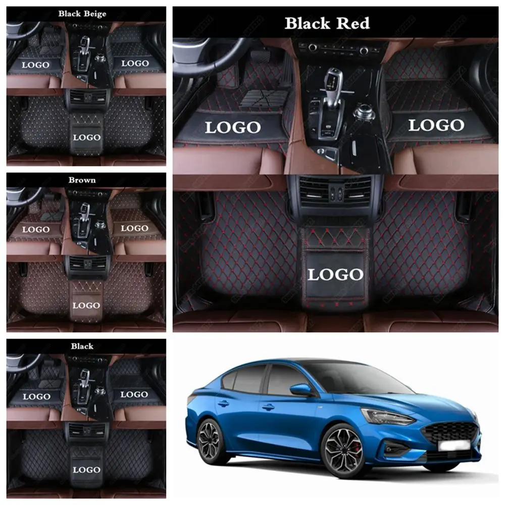 Автомобильные Коврики для Ford Focus Mondeo Fiesta Mustang S max Ecosport Everest Edge Kuga C F 150 Ranger