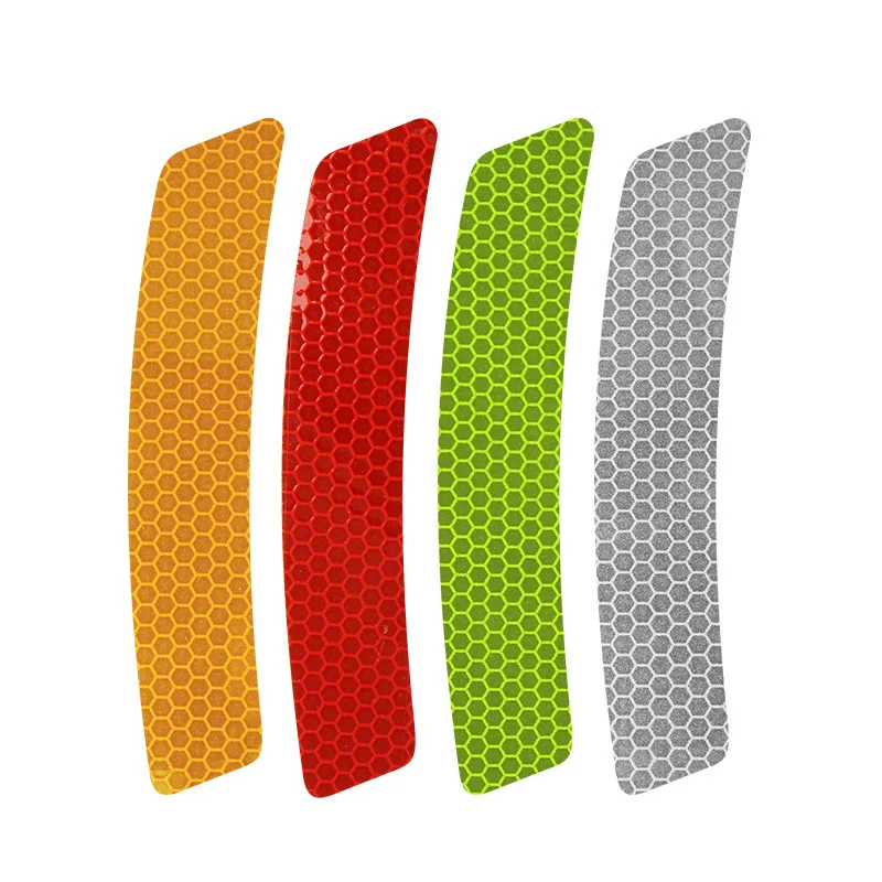 4 шт./компл. наклейка на автомобильное колесо Предупреждение ющая полоса