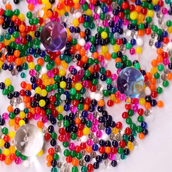 100 шт. белый кристаллический грунт гидрогель кристаллическая почва на открытом