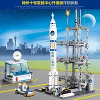 822pic china famous toy brand compatible with other brands of products space rockets childrens christmas gifts