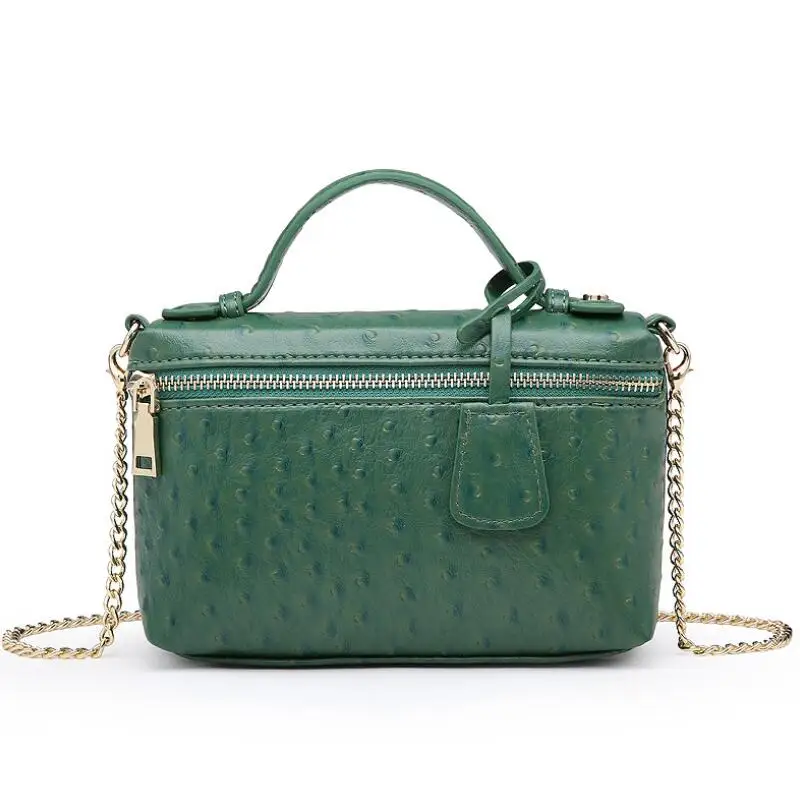 Дизайнерские брендовые сумки из натуральной кожи для женщин через плечо страуса