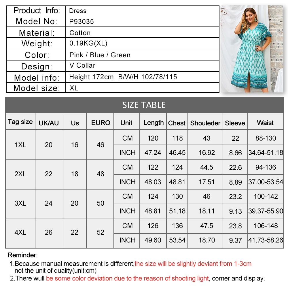 Ретро размера плюс женское платье 2021 повседневное хлопковое летнее богемное