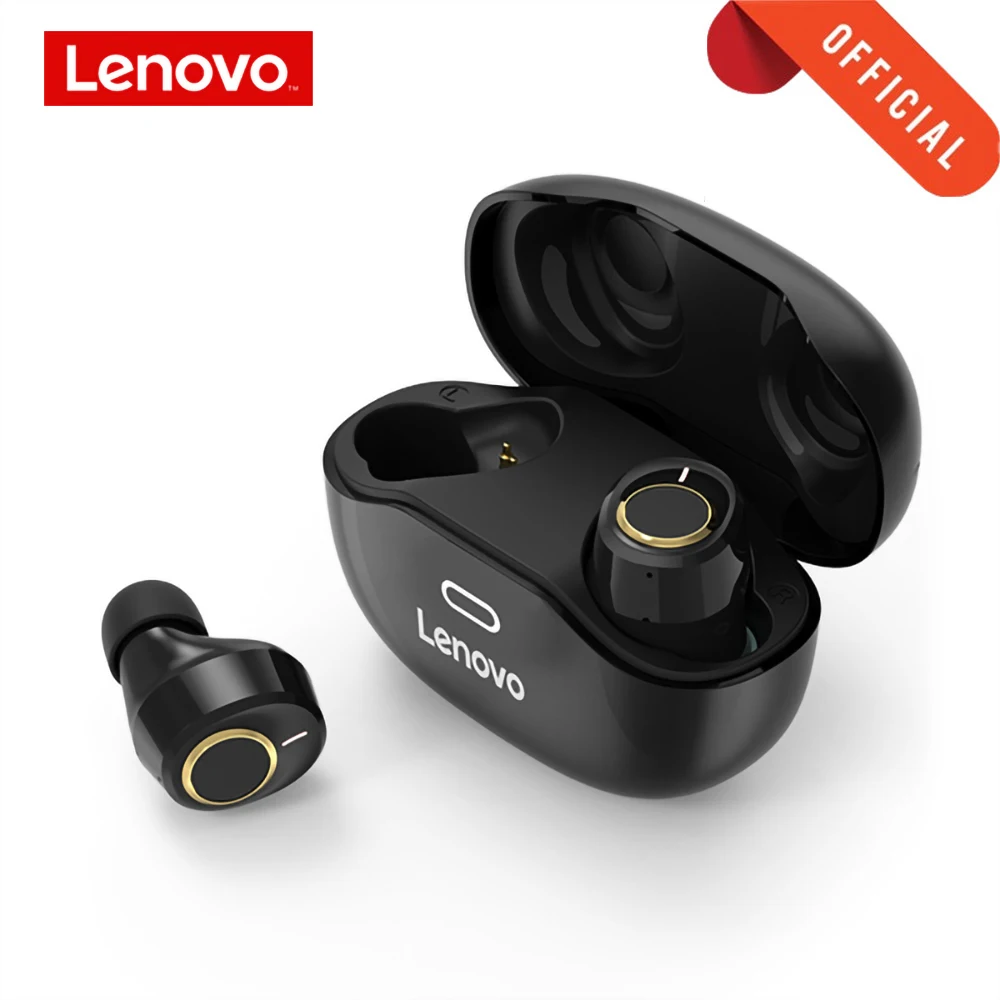 

Lenovo Wireless Bluetooth Earphone Sports Waterproof Earplugs Super Light Touch Button Headset support Fast Charging