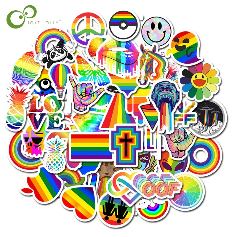 50 шт. мультфильм игрушечные наклейки для автомобиля Стайлинг велосипед мотоцикл