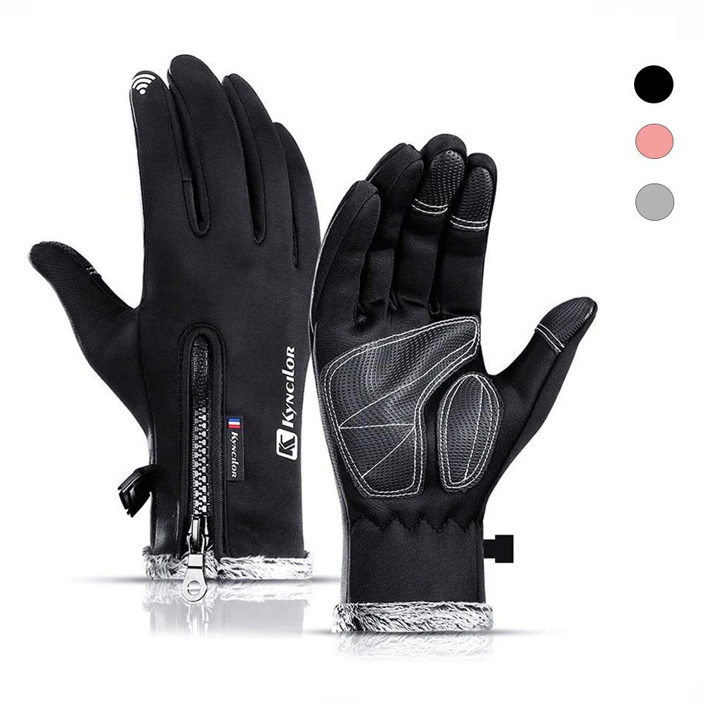 

Winter Cycling Gloves For Sports Unisex Tactical Waterproof Biker Full Finger Gloves Outdoor Work Motorcycle Cycling Equipment