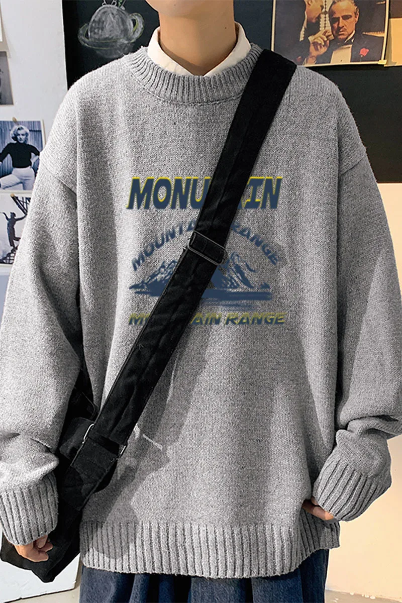 

Autumn Winter Sweater Men Cotton O-Neck pull homme Men's casual bottoming shirt 2020 Knitwear Men Sweater Pullovers Male Camisa