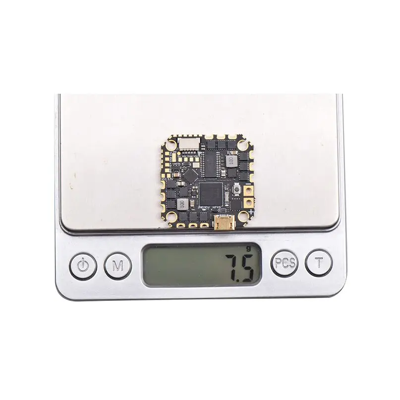 JHEMCU-controlador de vuelo sin escobillas GH743AIO, F4, 3-6S, AIO, 40A BEC, para Dron de carreras-4